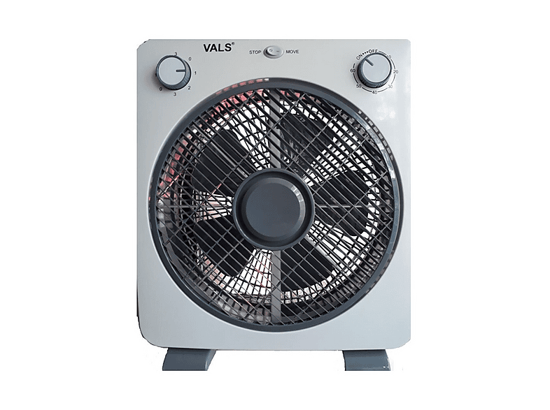 VALS BF 12 VT 12'' Zaman Ayarlı 45 Watt Kutu Vantilatör Gri