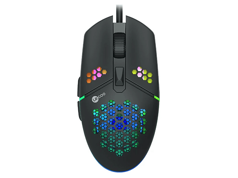 Lecoo MS105 RGB Siyah Gaming Oyuncu Mouse