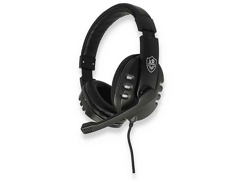KARLER BASS KR GM104 RGB Işıklı Kablolu Gaming Kulak Üstü Kulaklık Siyah