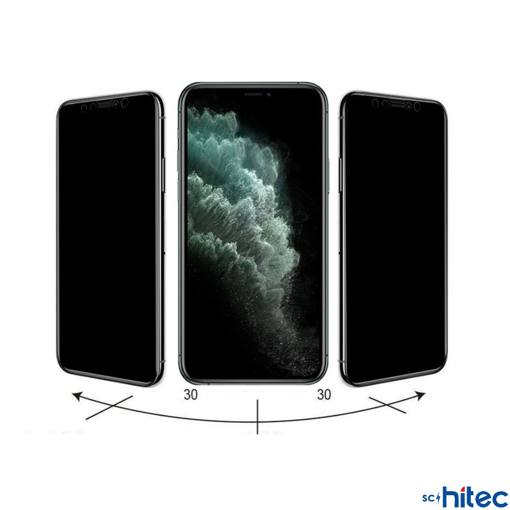 Üç akıllı telefon, ikisi siyah ekranlı, biri yeşil duvar kağıtlı.