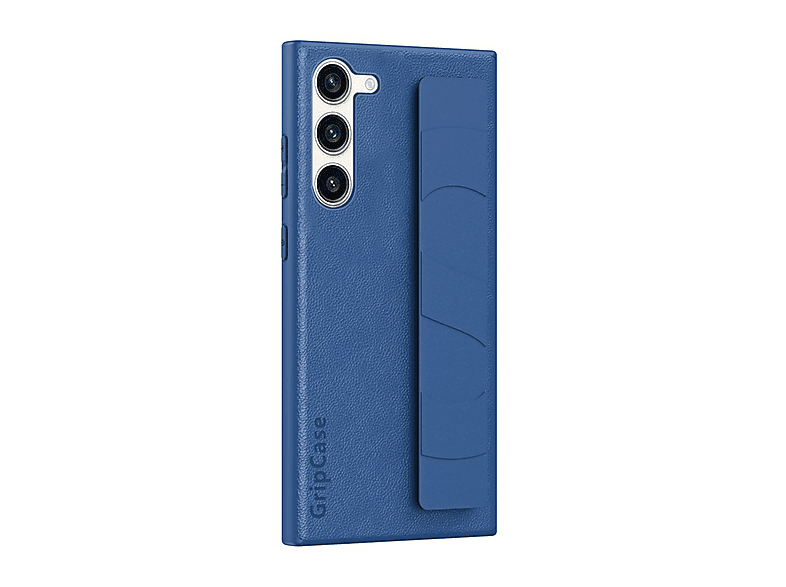 SCHITEC Samsung Galaxy S24 Uyumlu Premium Case Parmak Askılı Telefon Kılıfı Lacivert