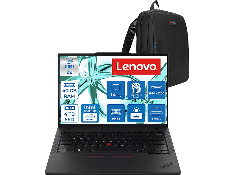 LENOVO Thinkpad T14 WUXGA IPS 21QC00CKTXF20 Intel Core i5-255U 40