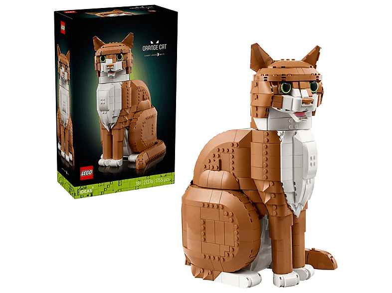 LEGO Ideas Turuncu Kedi 21376