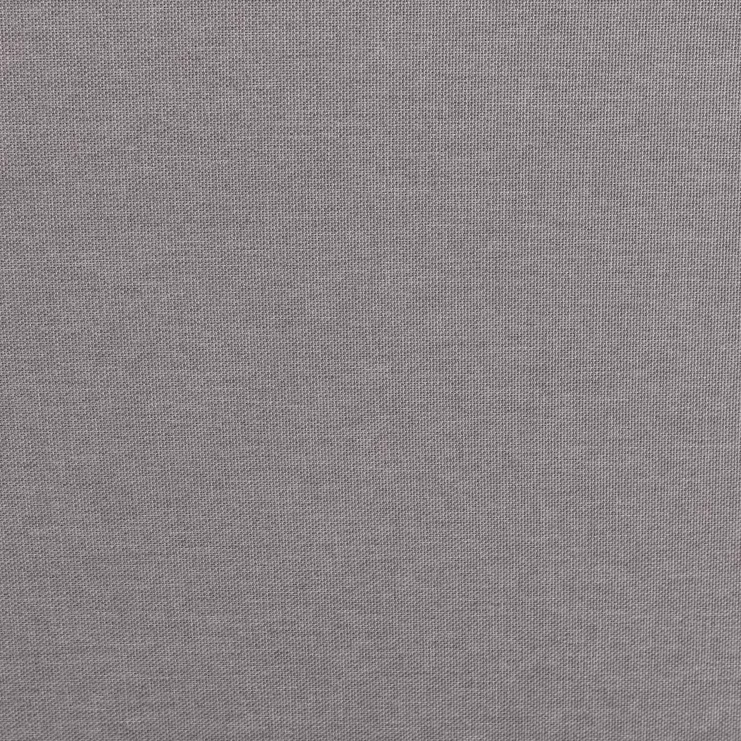 Tela gris con textura tejida fina, fondo uniforme.
