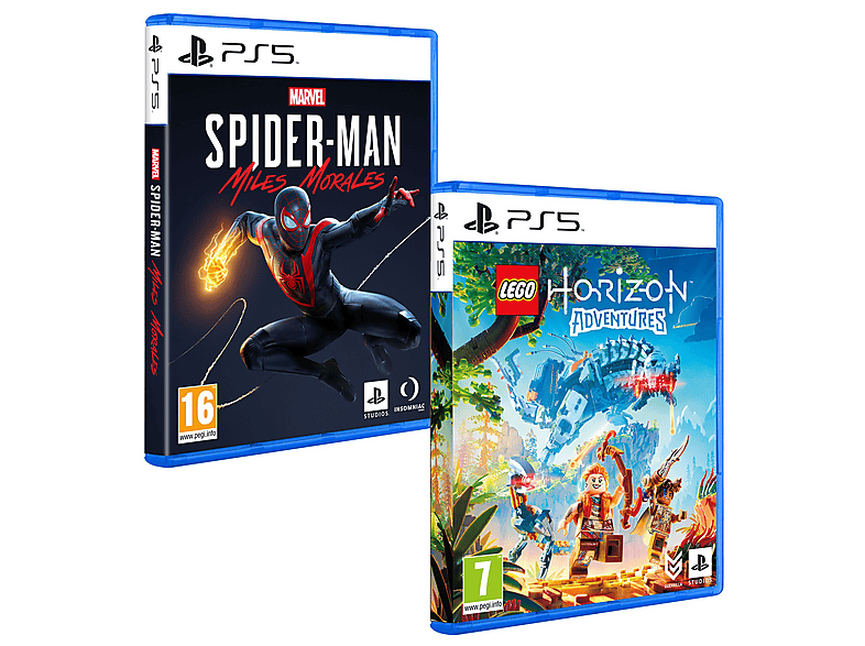おもちゃ PS5 Juego PS5 | PACK SPIDERMAN MMORALES+LEGO HORIZON PS5 | MediaMarkt
