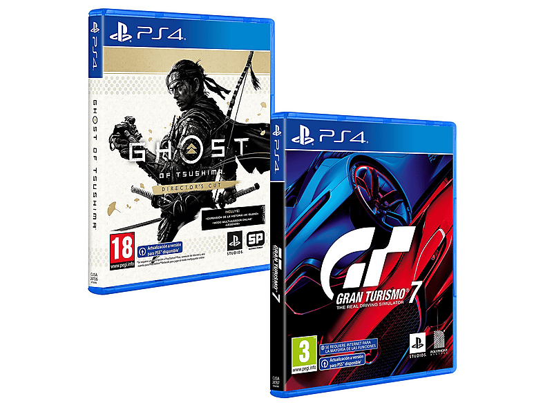 PS4 7/5迄 Juego PS4 | PACK GHOST OF TSUSHIMA DC+GT7 PS4 | MediaMarkt