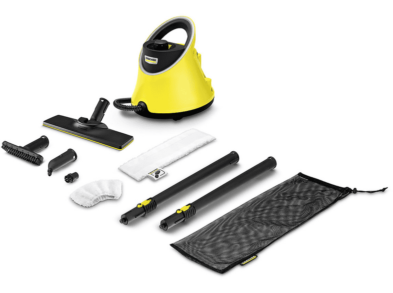 KÄRCHER SC 2 Deluxe Easyfix+ Noozzle Buharlı Temizlik Makinesi Sarı-Siyah