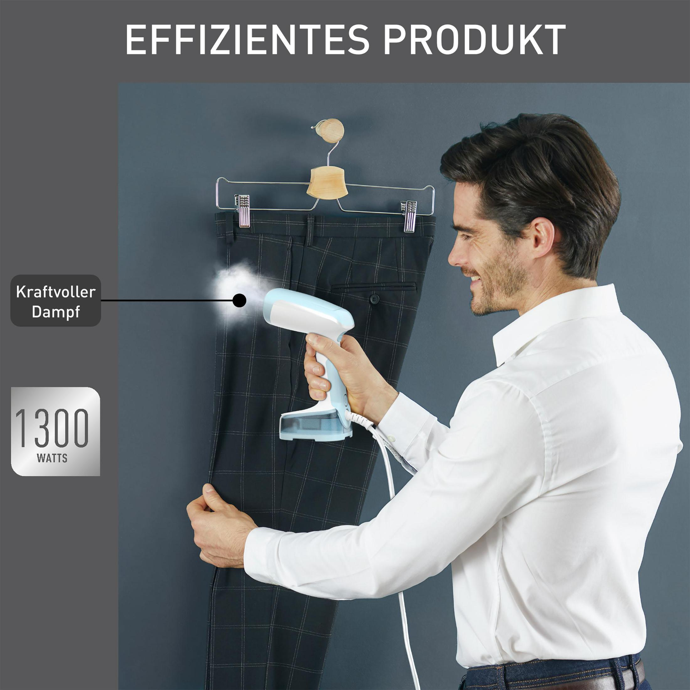Uomo stira pantaloni con vaporizzatore, 1300 watt.