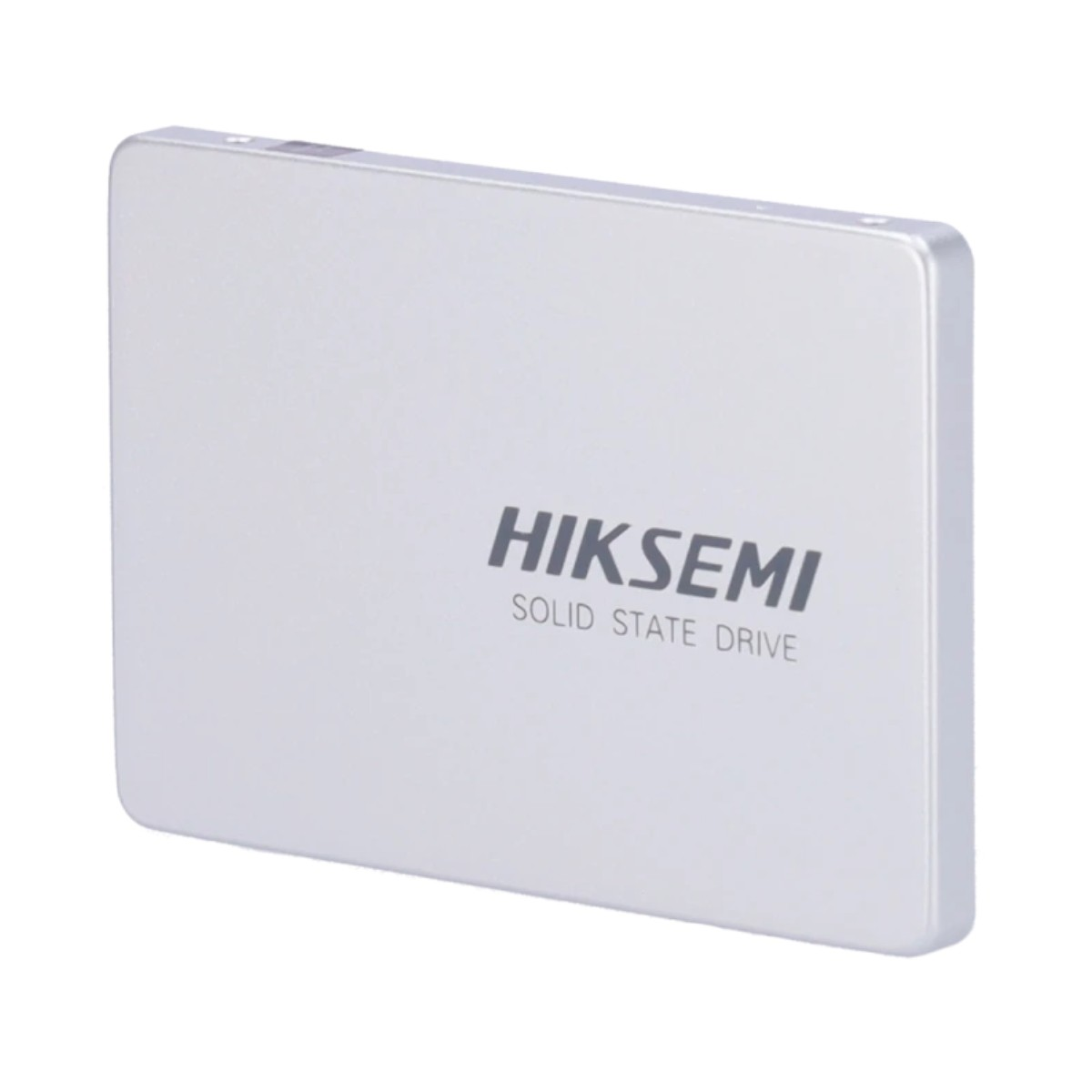 SSD argento con logo HIKSEMI e testo SOLID STATE DRIVE.