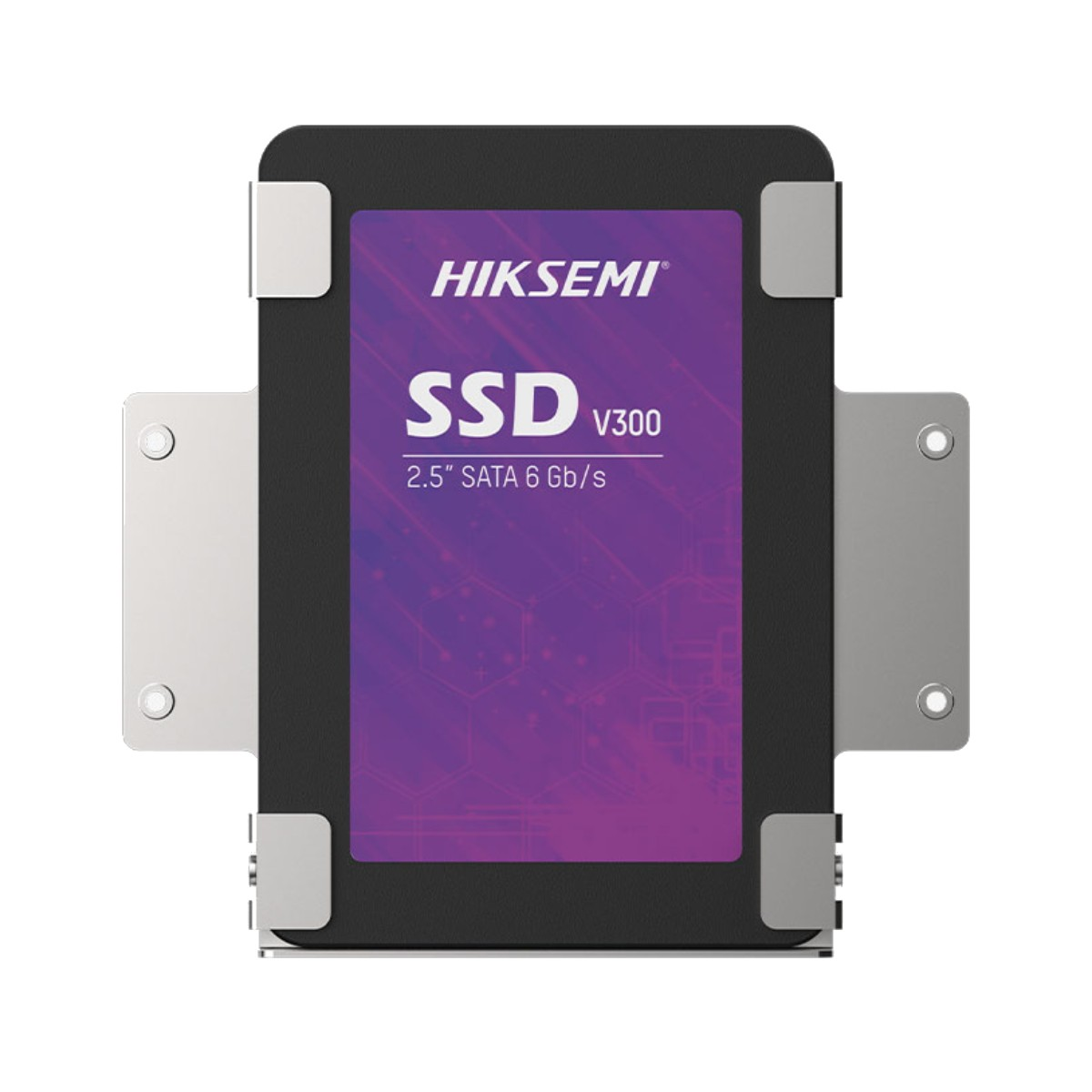 Hiksemi SSD V300, 2,5 Zoll SATA 6Gb/s, auf weißem Hintergrund.