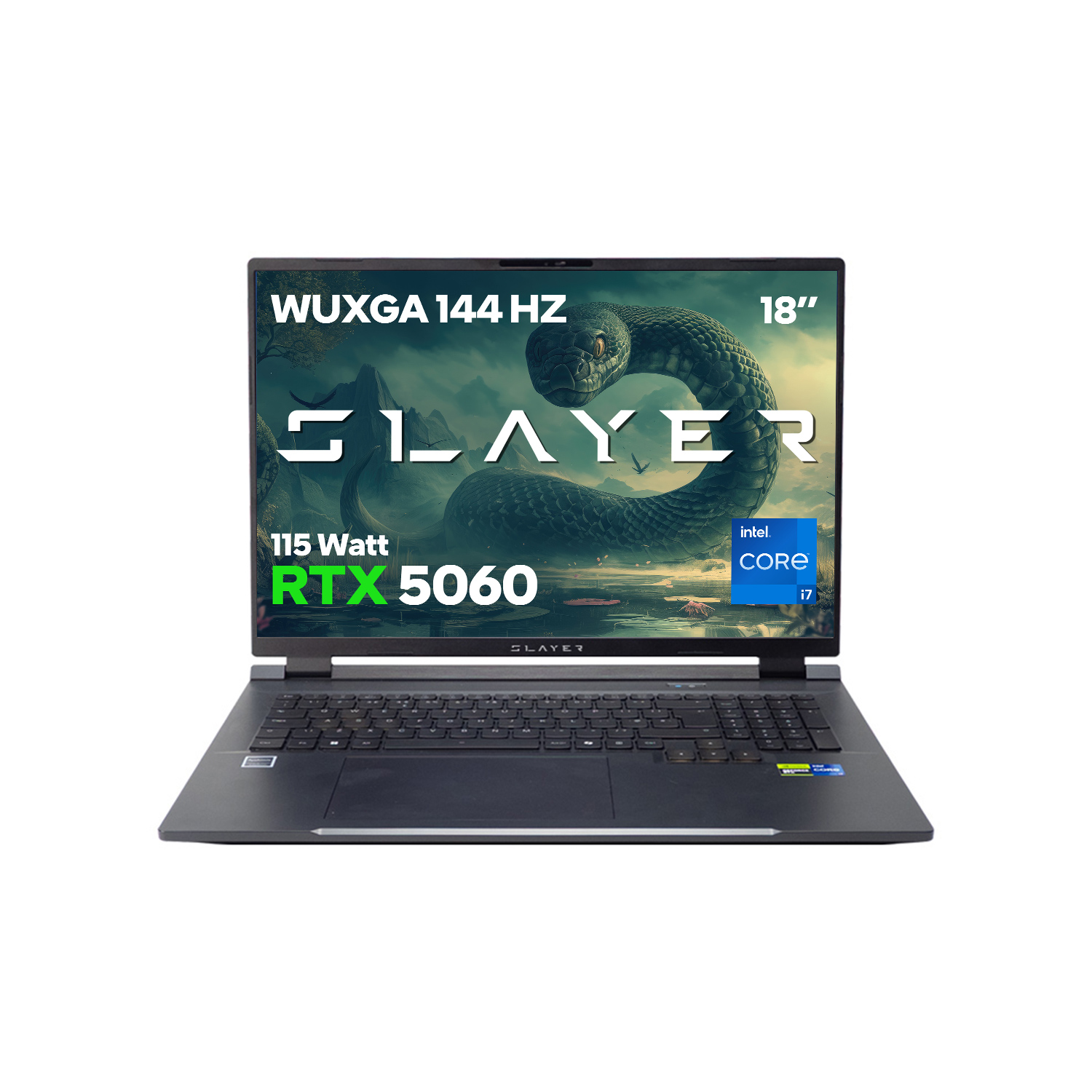 GAME GARAJ Slayer X7T XL-5060 C2 RTX5060 144Hz WUXGA IPS Intel Core i7-14650HX 32 GB RAM 1 TB SSD 18 inç FreeDOS Laptop Siyah