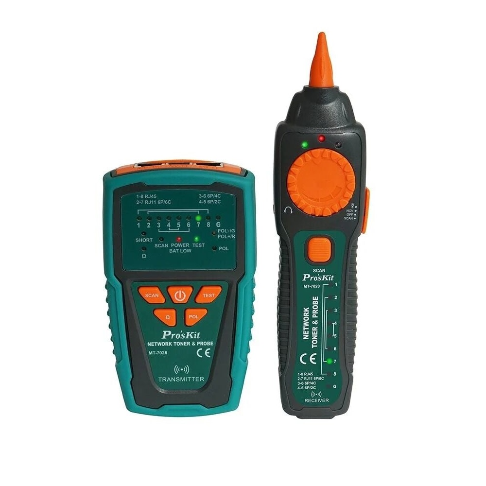 PROSKIT MT-7028 Network Kablo Test Cihazı & Prob Kit