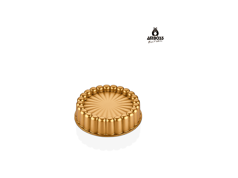 AMBOSS Ametist 26 cm Döküm Tart Kalıbı Altın