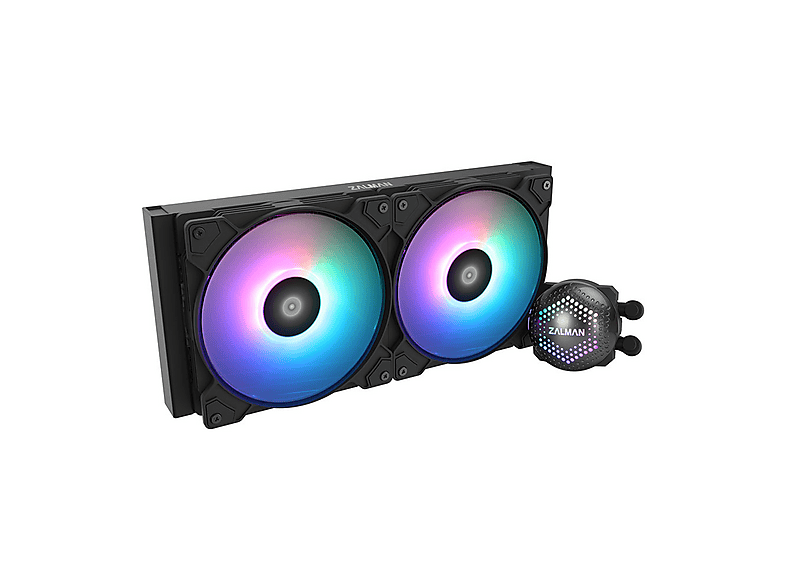 ZALMAN ALPHA28 Siyah 600RPM 2*14cm ARGB Fan AMD AM5/Intel LGA1700 280mm Sıvı Soğutmalı CPU Fan