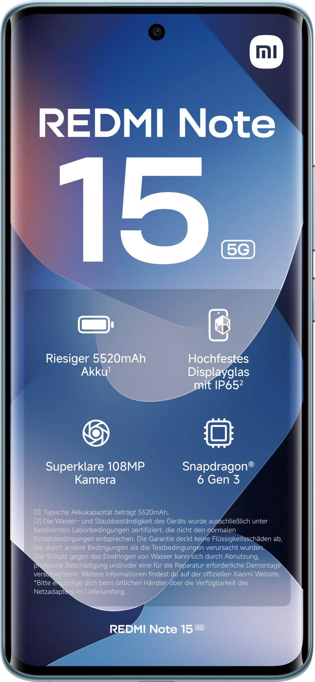 Xiaomi Redmi Note 15 z baterią 5520mAh, aparatem 108MP, Snapdragon 6 Gen 3.