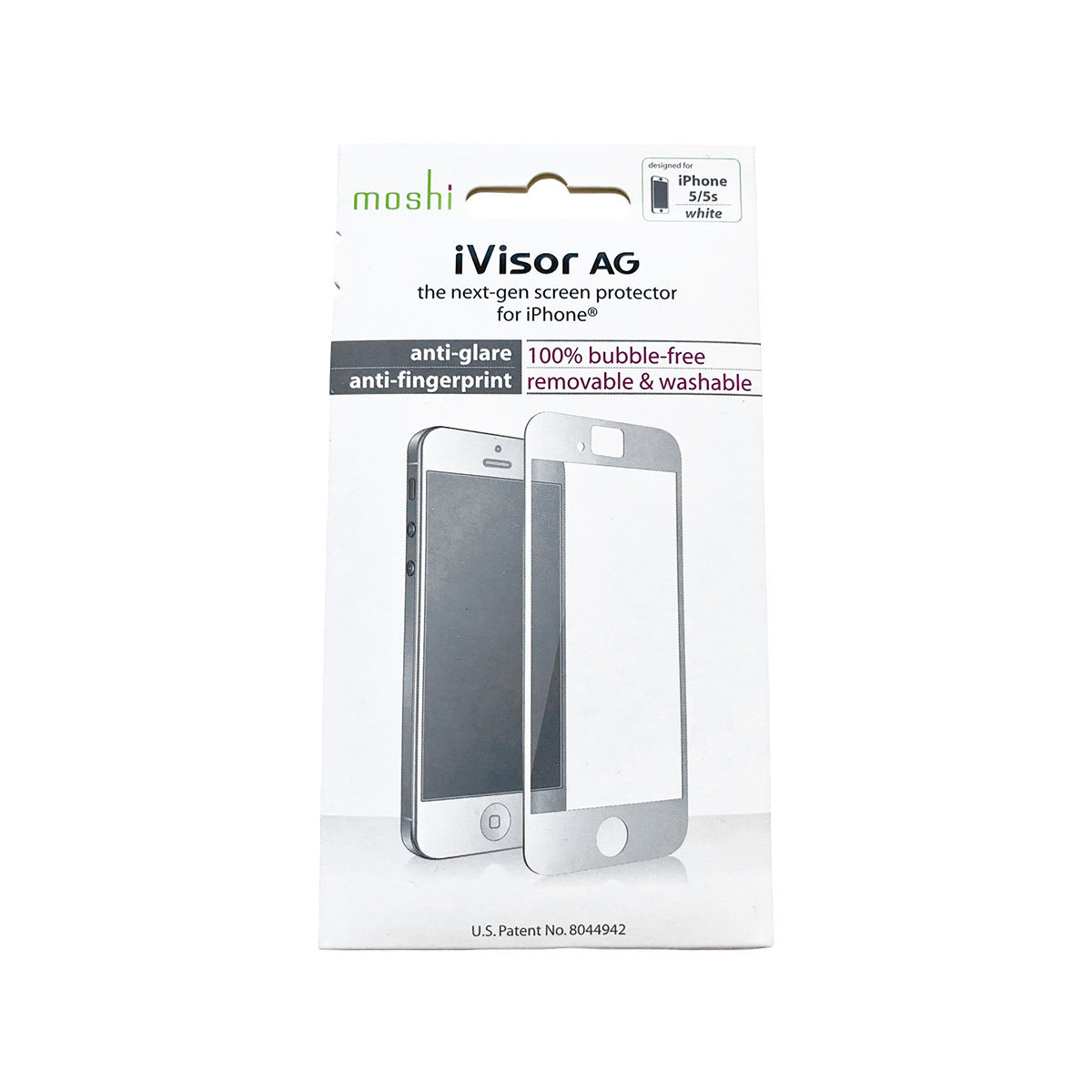 Protezione schermo Moshi iVisor AG per iPhone 5/5s, anti-riflesso, senza bolle.