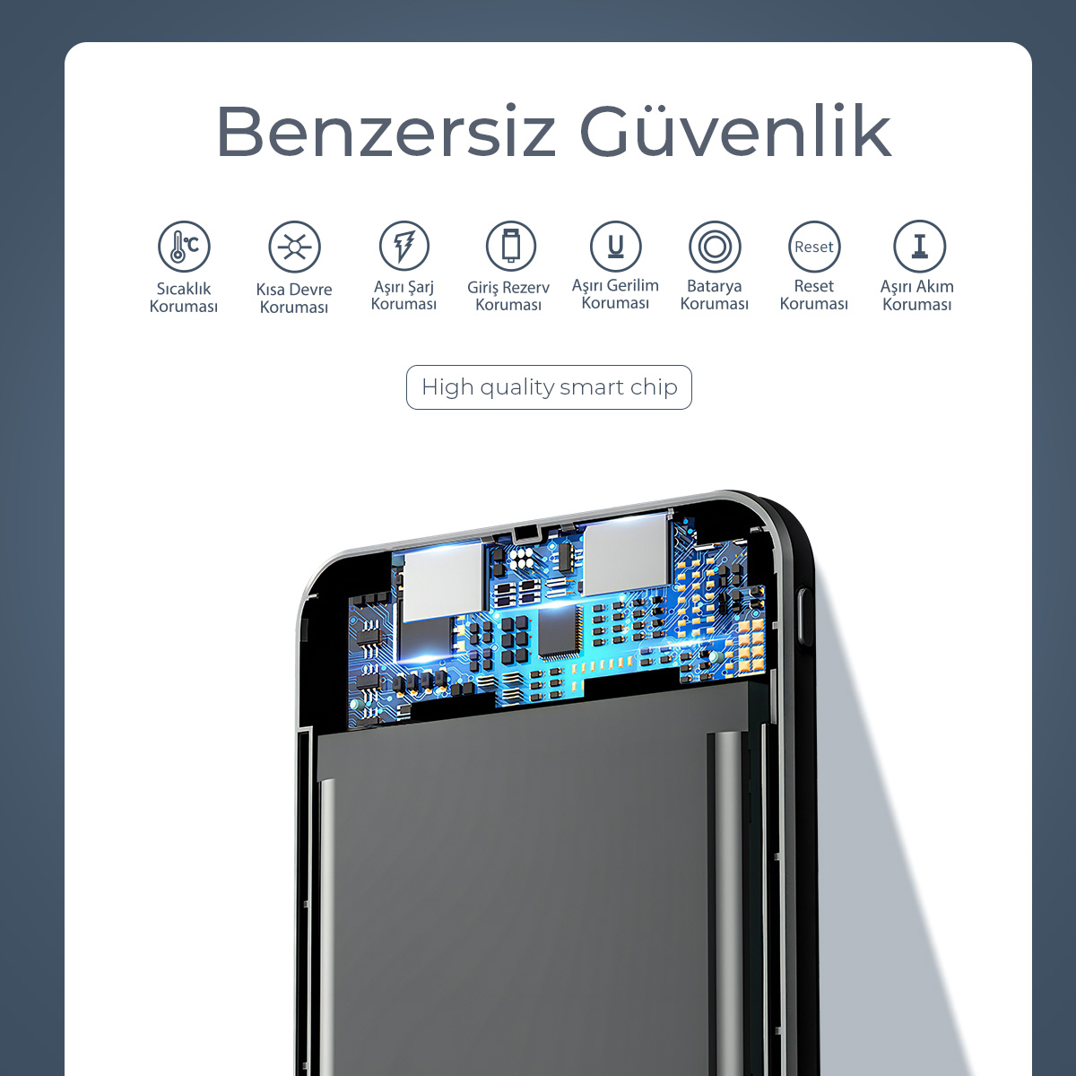 Açılmış bir teknik cihaz, birçok bileşene sahip devre kartını gösterir.