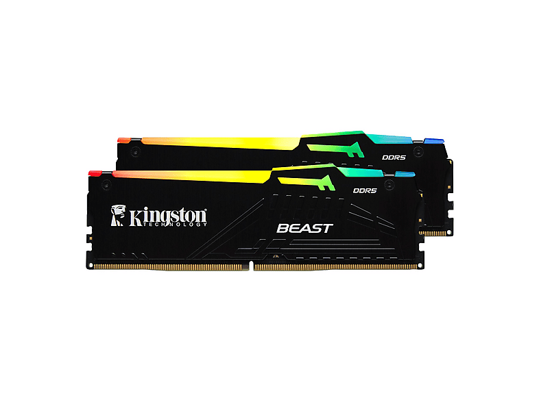 KINGSTON Kingston Beast RGB KF556C36BBEAK2/64TR 64GB (2x32GB) DDR5 5600MHz CL36 Masaüstü Bellek Ram