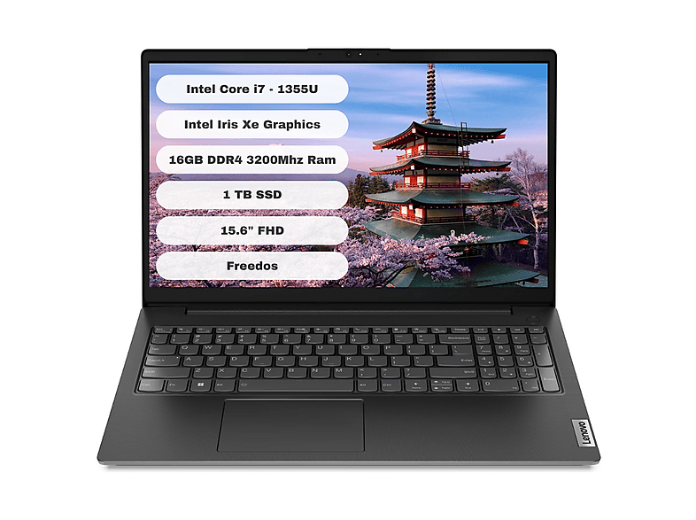 LENOVO V15 G4 IRU 83A100HXTR Intel Core i7 1355U 16 GB RAM 1 TB