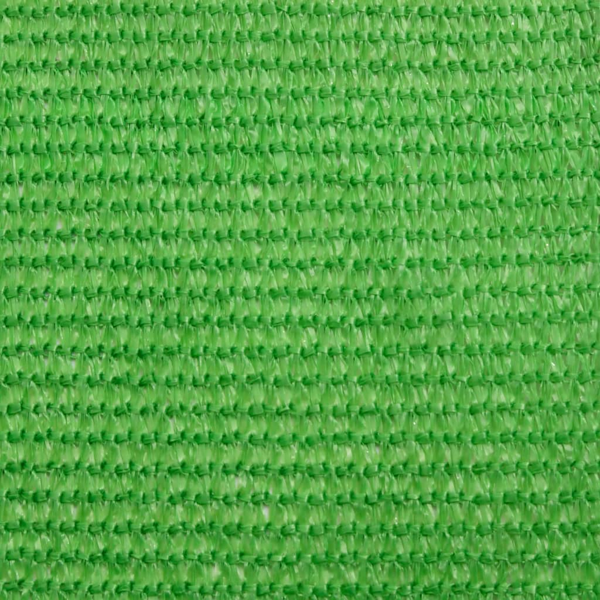 Una rete verde a trama fitta, che lascia passare luce e aria.