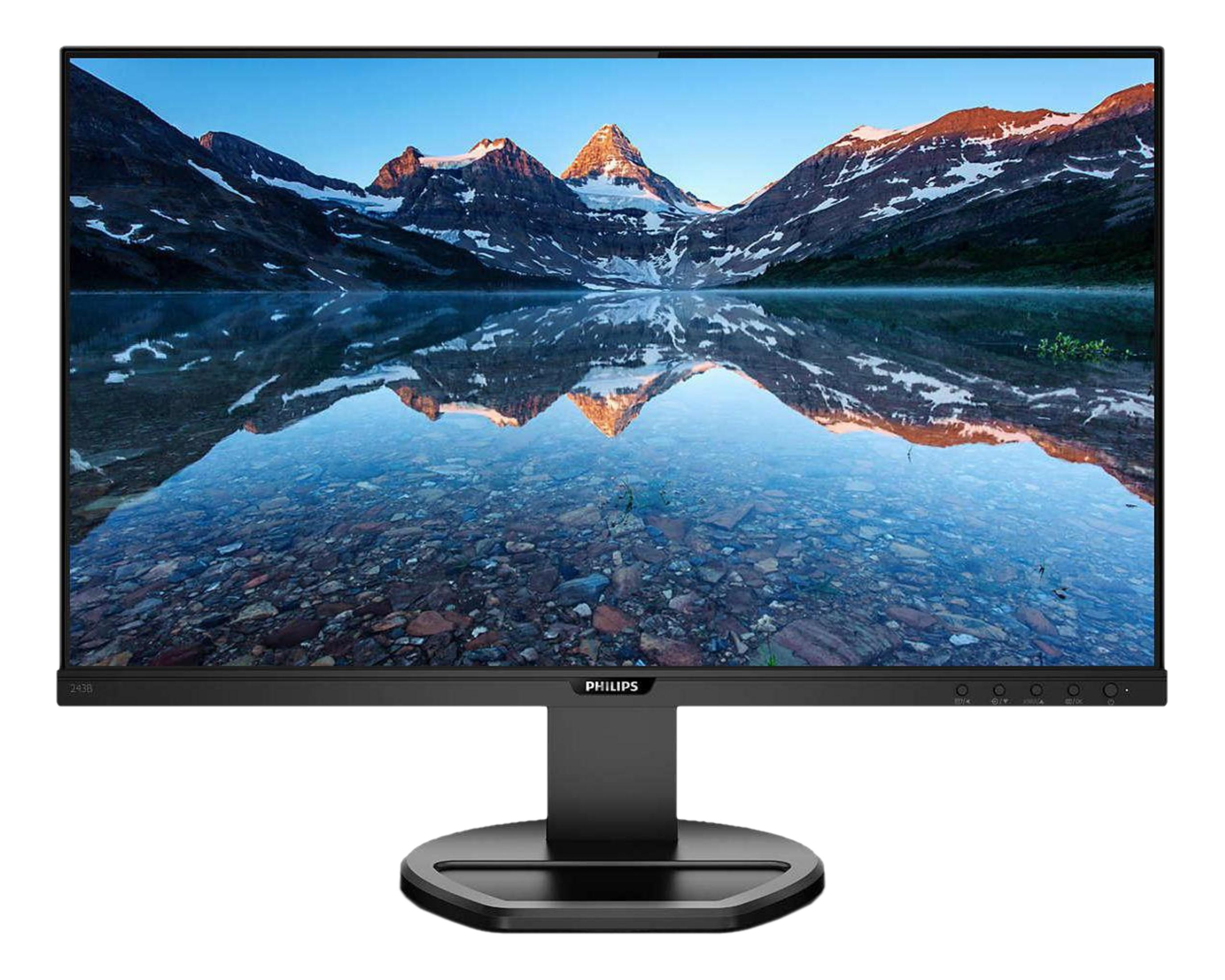 PHILIPS 243B9/00 23,8 inç Full-HD 4 ms 75 Hz Monitör Siyah