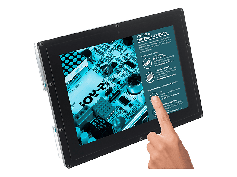 JOY-IT RB-LCD-10B Czarny