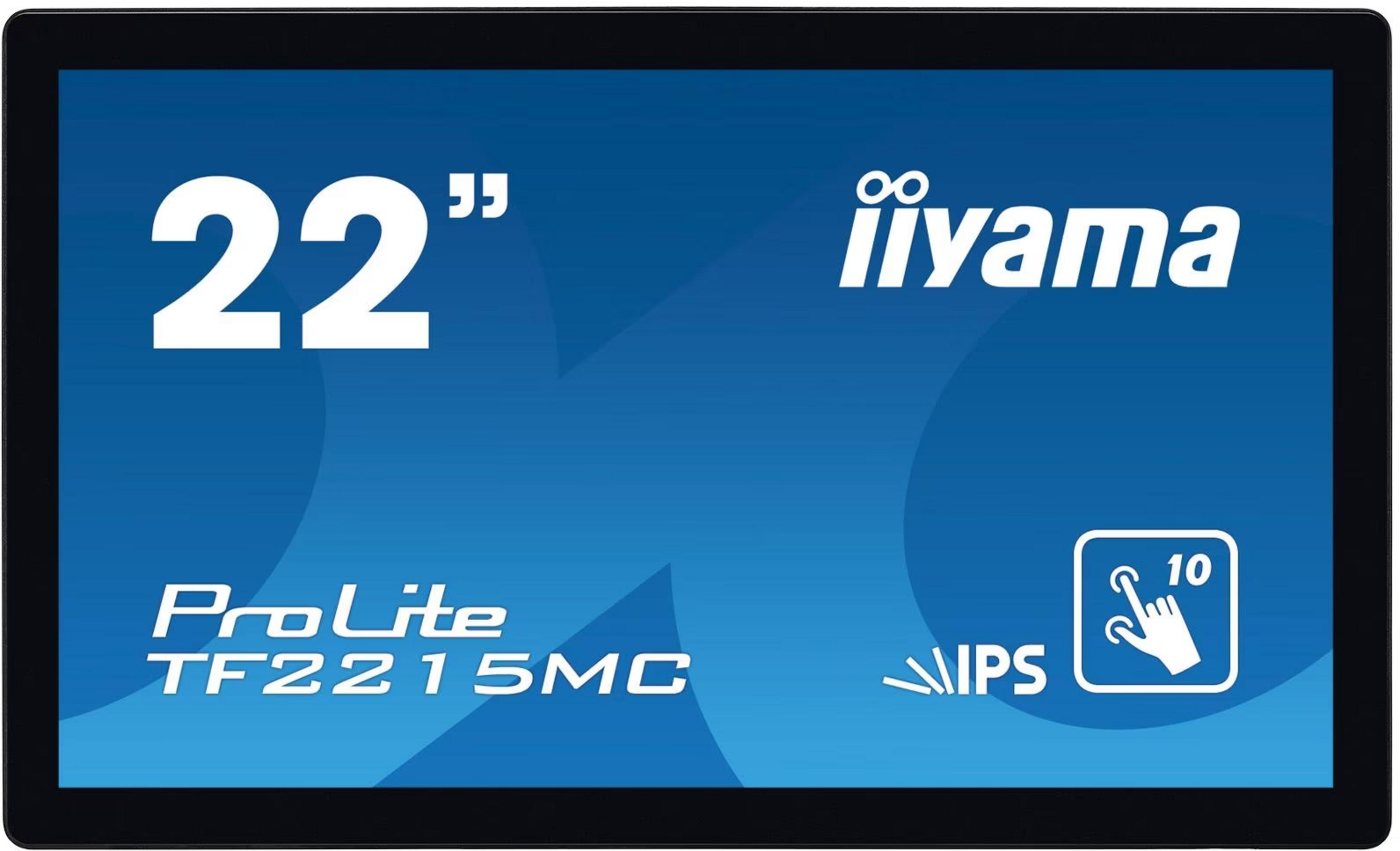 Monitor iiyama 22 cale z logo ProLite, funkcją dotykową i IPS.