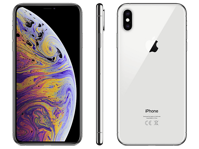 APPLE IPHONE XS MAX 512GB SILVER 512 GB Silver Dual SIM | MediaMarkt