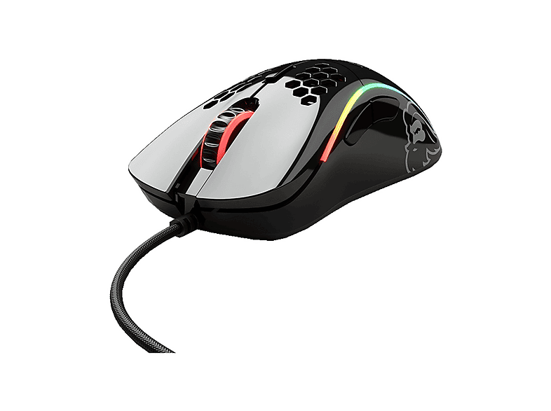 GLORIOUS PC GAMING RACE Model D Kablolu Parlak Rgb 69gr Wired Gaming Mouse Siyah