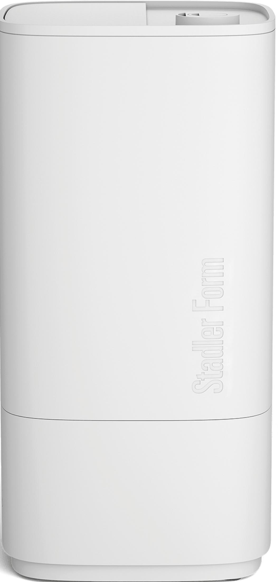 A white humidifier with the text "Stadler Form" embossed on its side.