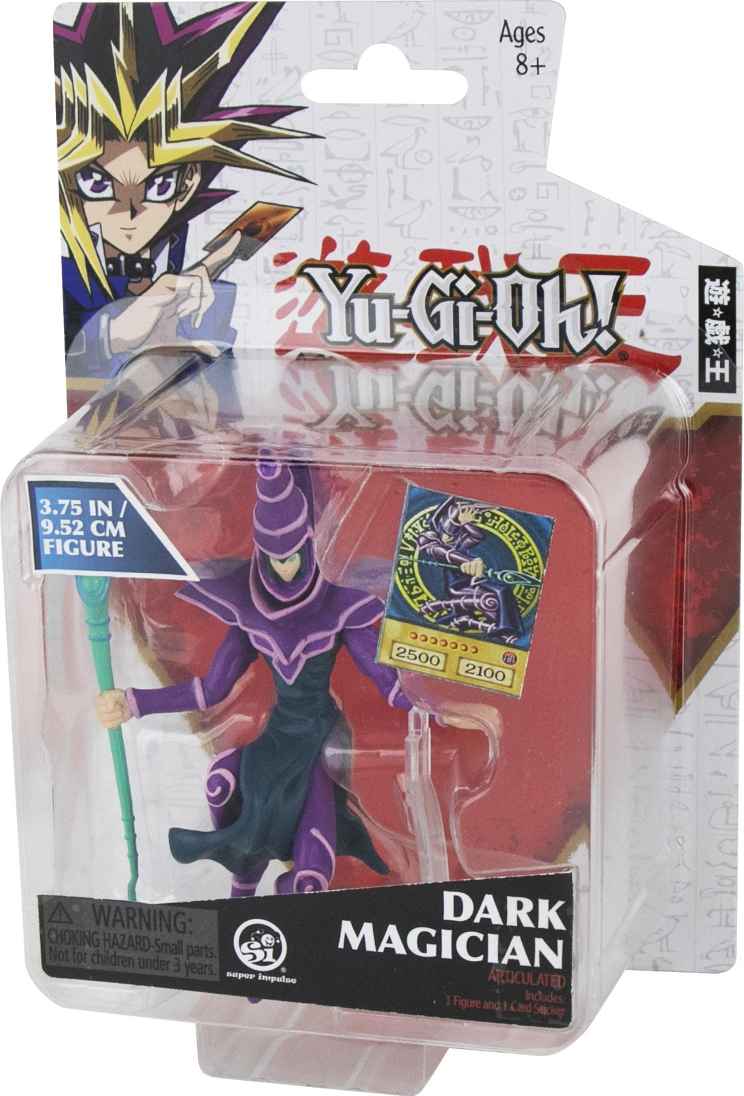 Yu-Gi-Oh! Dark Magician Figur in Verpackung, 9,52 cm groß, Alter 8+