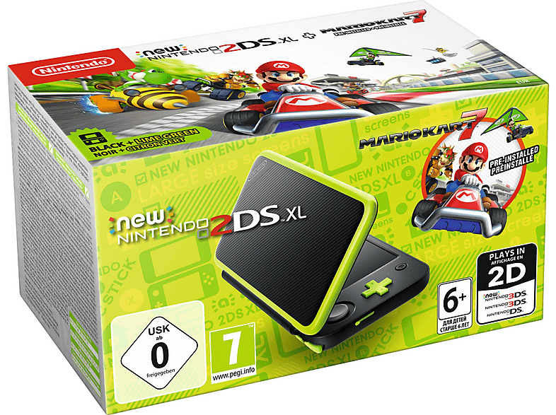 ニンテンドー3DS/2DS FULLLALCHEMIST Tradingcardgame NINTENDO New 2DS XL + Mario Kart 7 256 MB | MediaMarkt