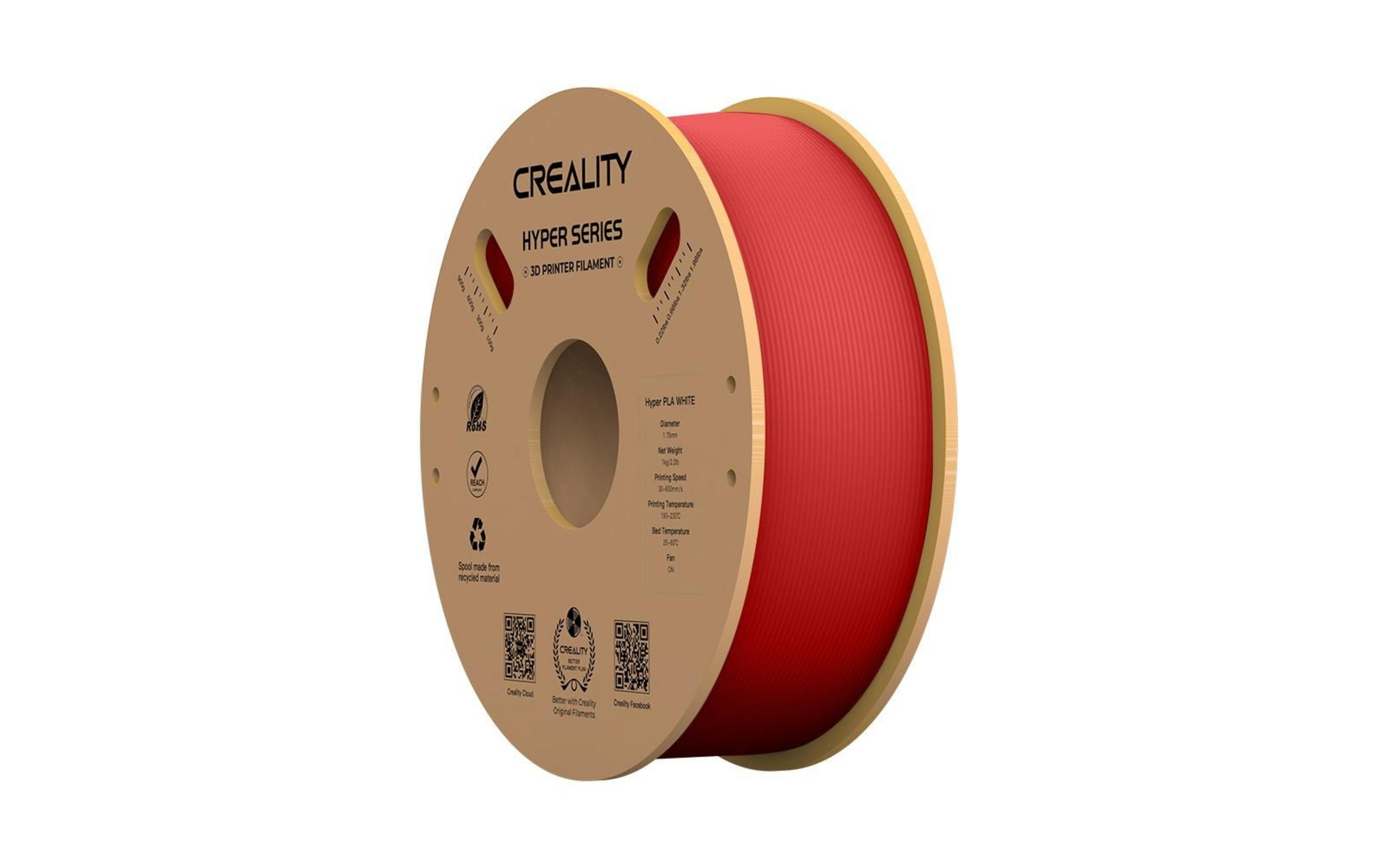CREALITY Hyper PLA 1.75 mm 1 kg Standart Filament Kırmızı