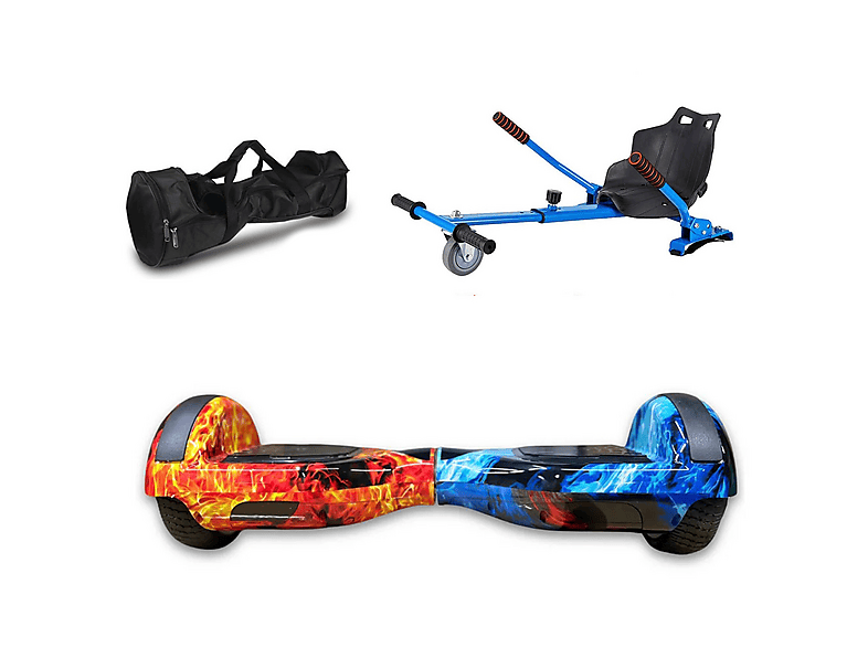 CITYMATE Elektrikli Kaykay Akıllı Denge 6.5" Hoverkart Çanta Extrem Paket D10 Hoverboard
