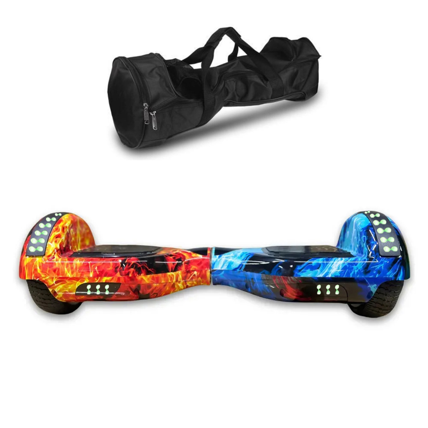 CITYMATE Elektrikli Kaykay Bluetooth Hoparlörlü 6.5" Full Ledli Çanta Hediyeli D10 Hoverboard
