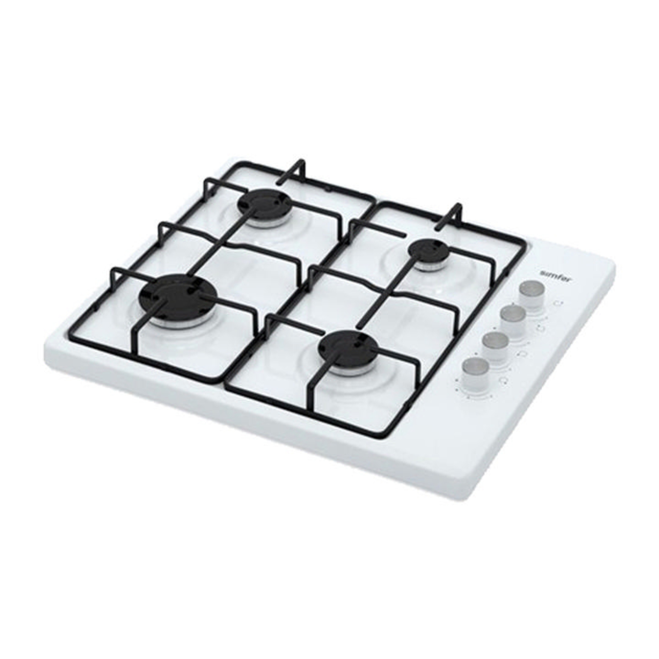 SIMFER 3010 4 Gözlü Doğalgaz Uyumlu Set Üstü Ocak Beyaz