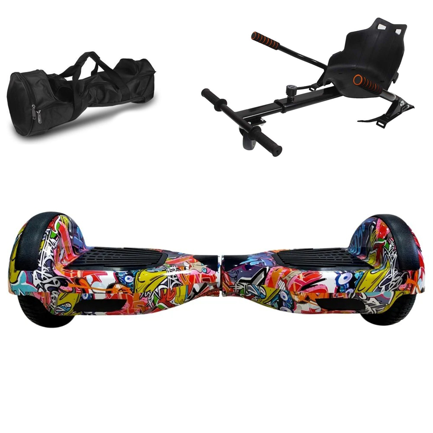 CITYMATE Elektrikli Kaykay Akıllı Denge 6.5" Hoverkart Çanta Extrem Paket D11 Hoverboard