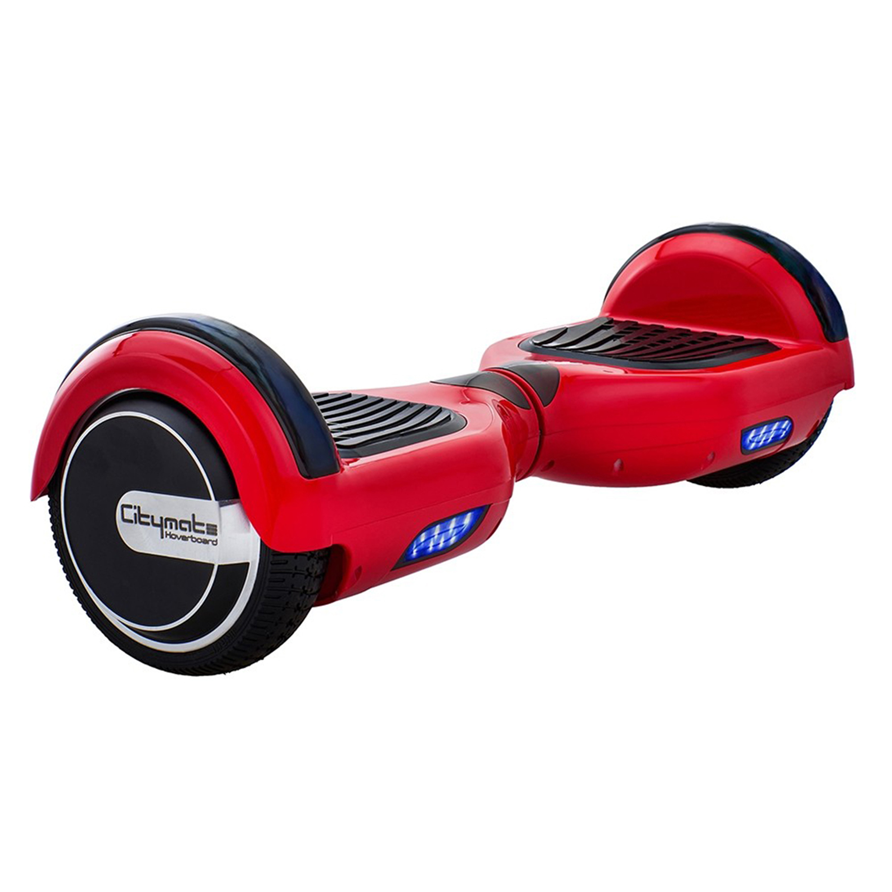 CITYMATE 6.5" Elektrikli Kaykay Scooter Bluetooth Hoparlörlü Kırmızı Hoverboard