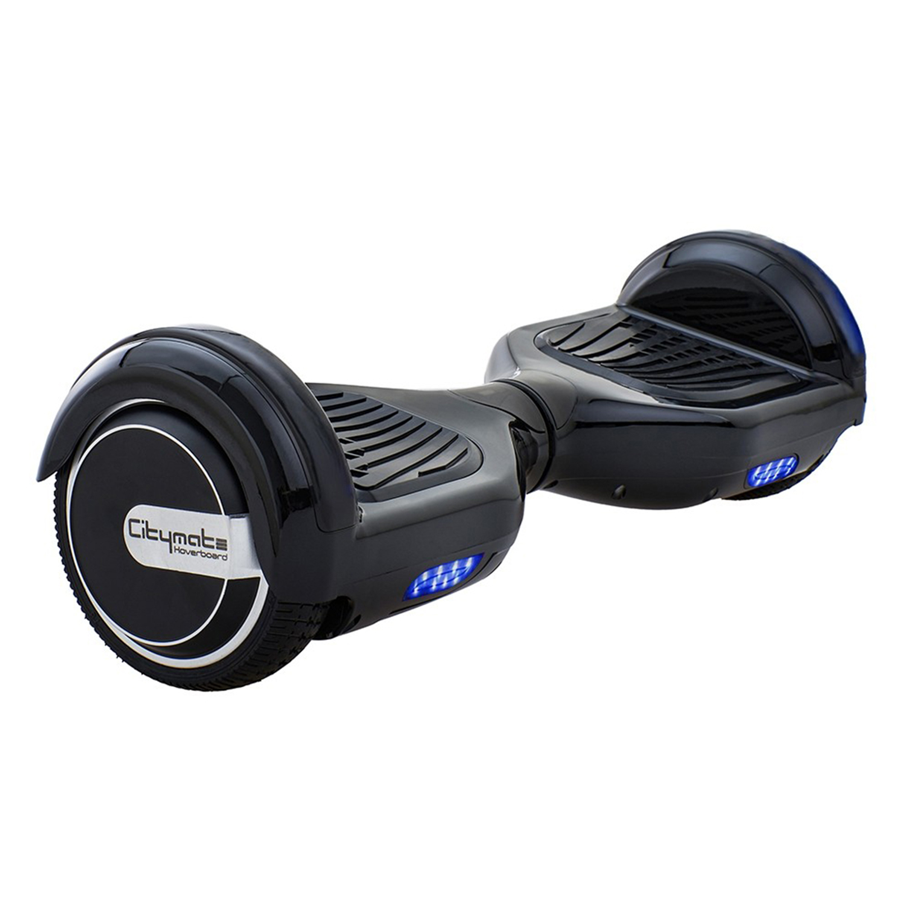 CITYMATE 6.5" Elektrikli Kaykay Scooter Bluetooth Hoparlörlü Siyah Hoverboard