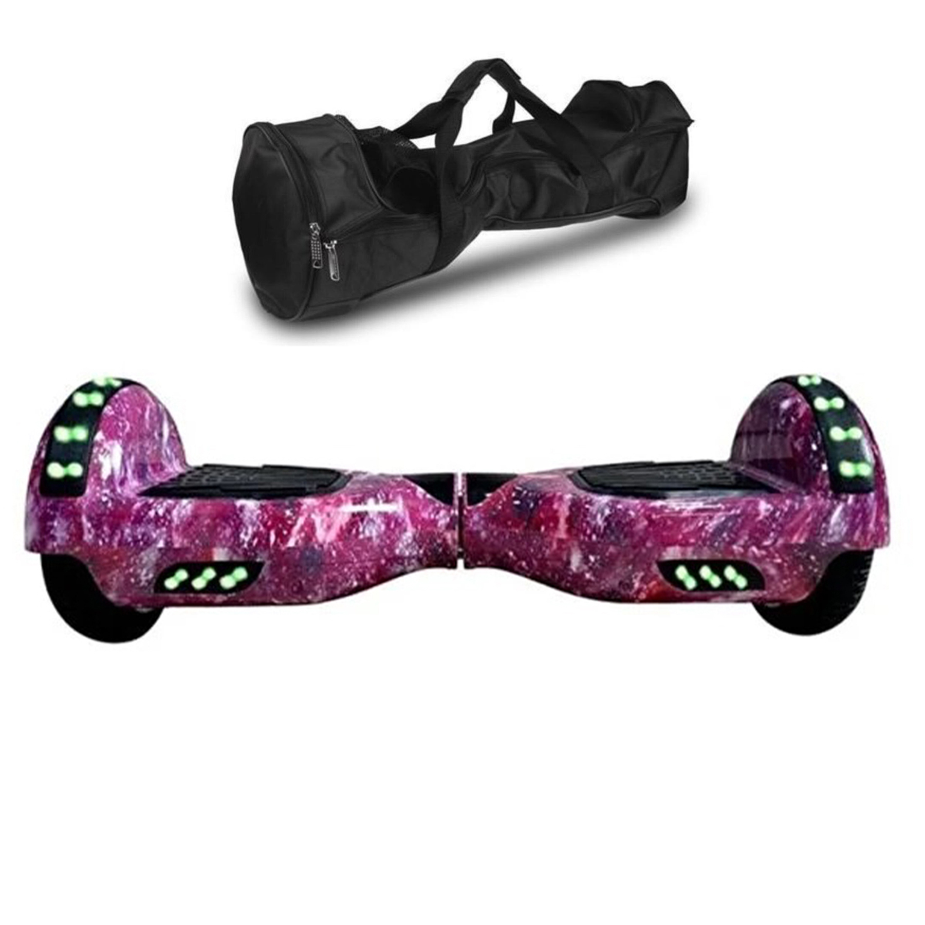 CITYMATE Elektrikli Kaykay Bluetooth Hoparlörlü 6.5" Full Ledli Çanta Hediyeli D13 Hoverboard