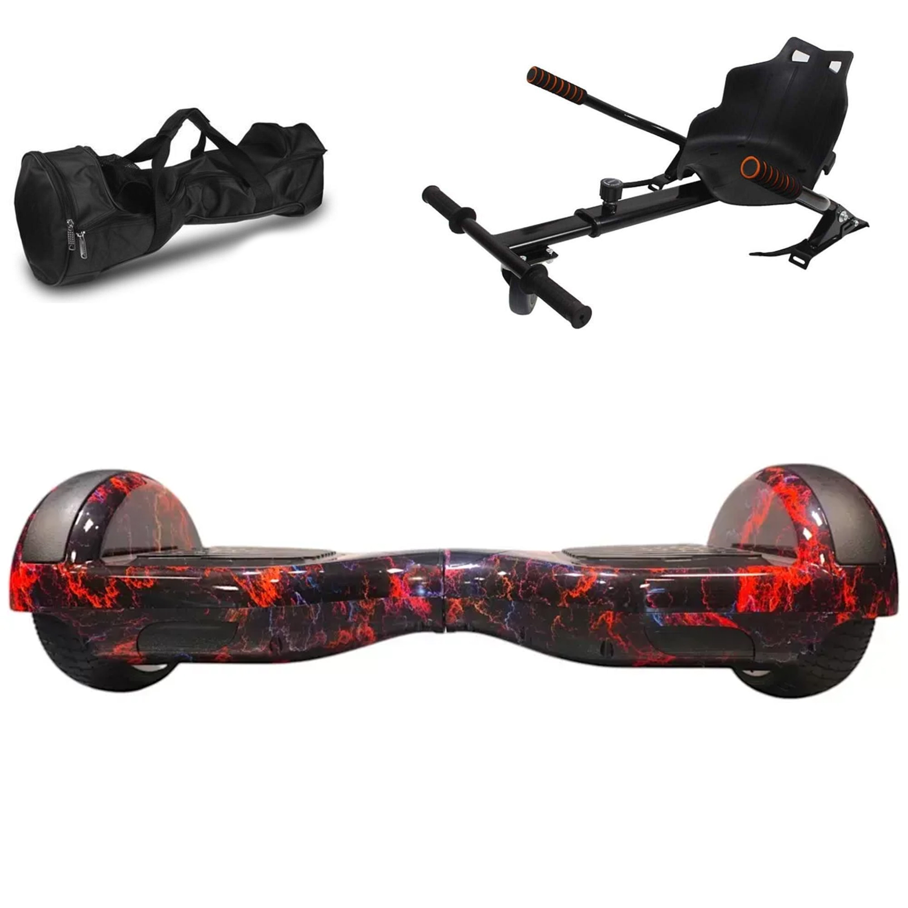CITYMATE Elektrikli Kaykay Akıllı Denge 6.5" Hoverkart Çanta Extrem Paket D15 Hoverboard