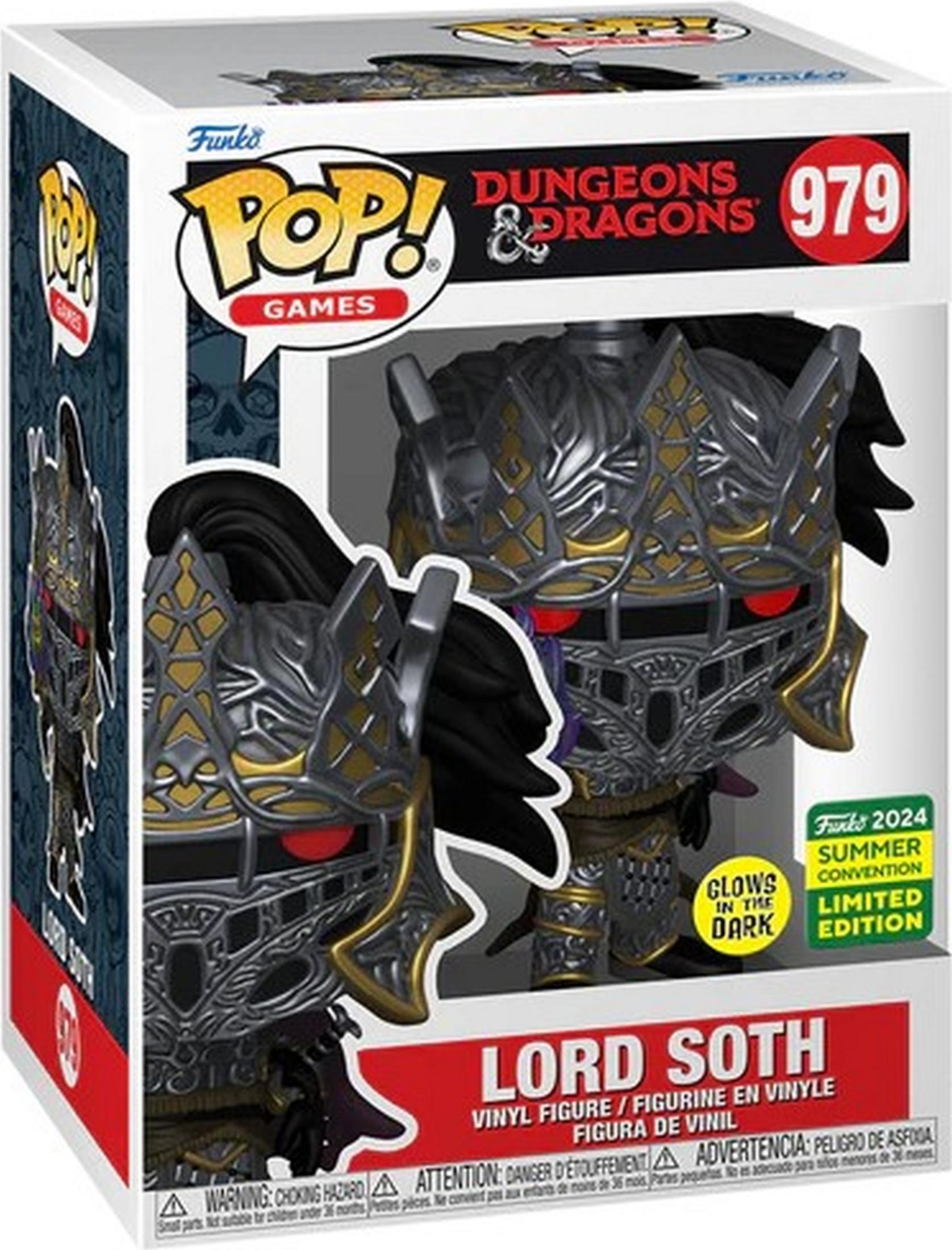 Funko Pop! Lord Soth Figur in der Box, Dungeons & Dragons, limitiert.