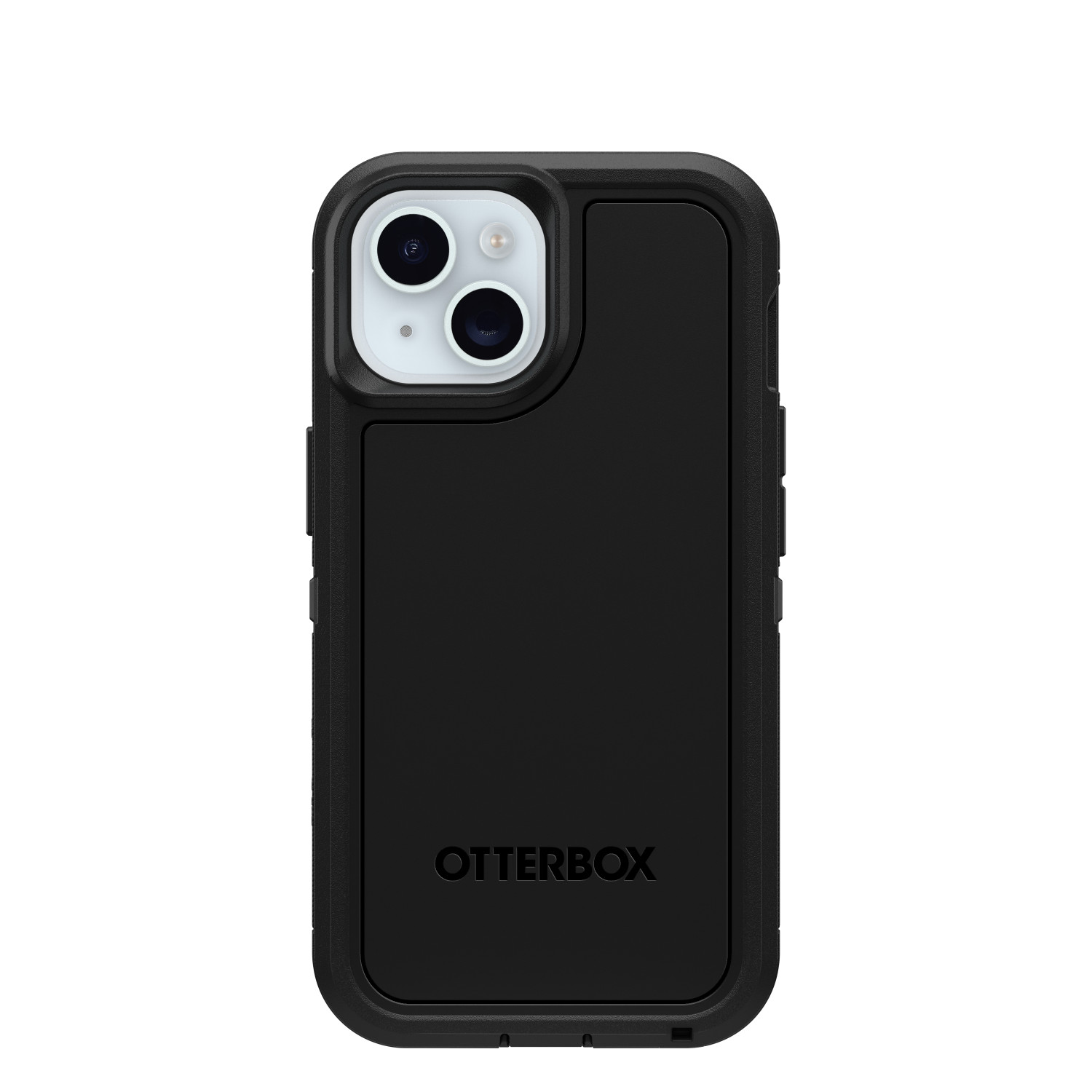 Schwarze Handyhülle mit Kamerausschnitt und Otterbox-Logo.