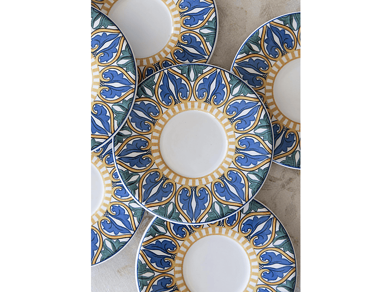 THE MIA Limoncello 6'lı Set 13 cm Çay Tabağı