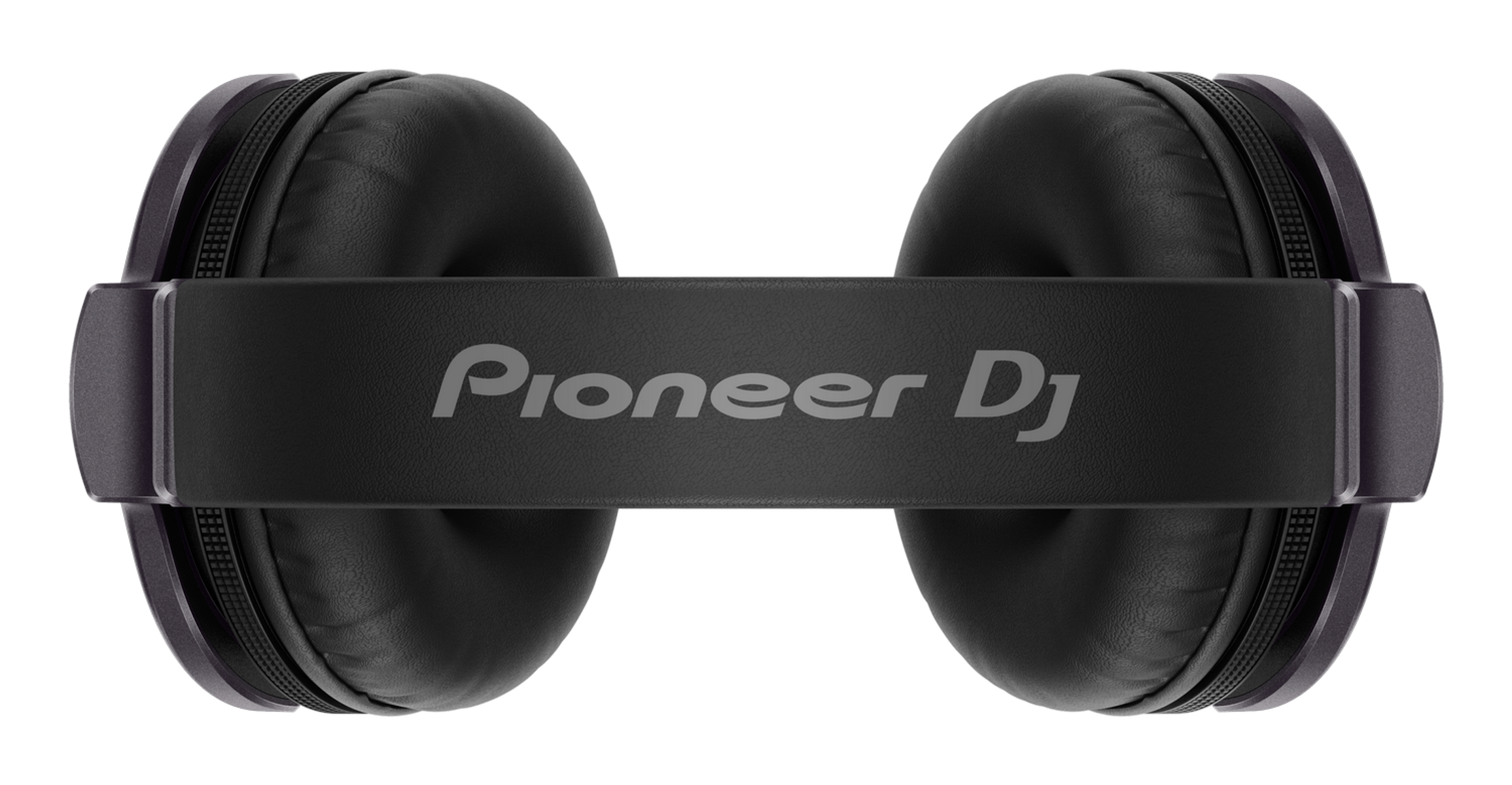 Czarne słuchawki DJ z logo „Pioneer Dj” na pałąku.