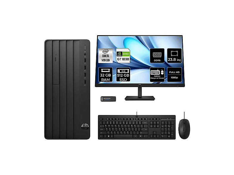 HP ProDesk 2 GT1030/4GB 23.8