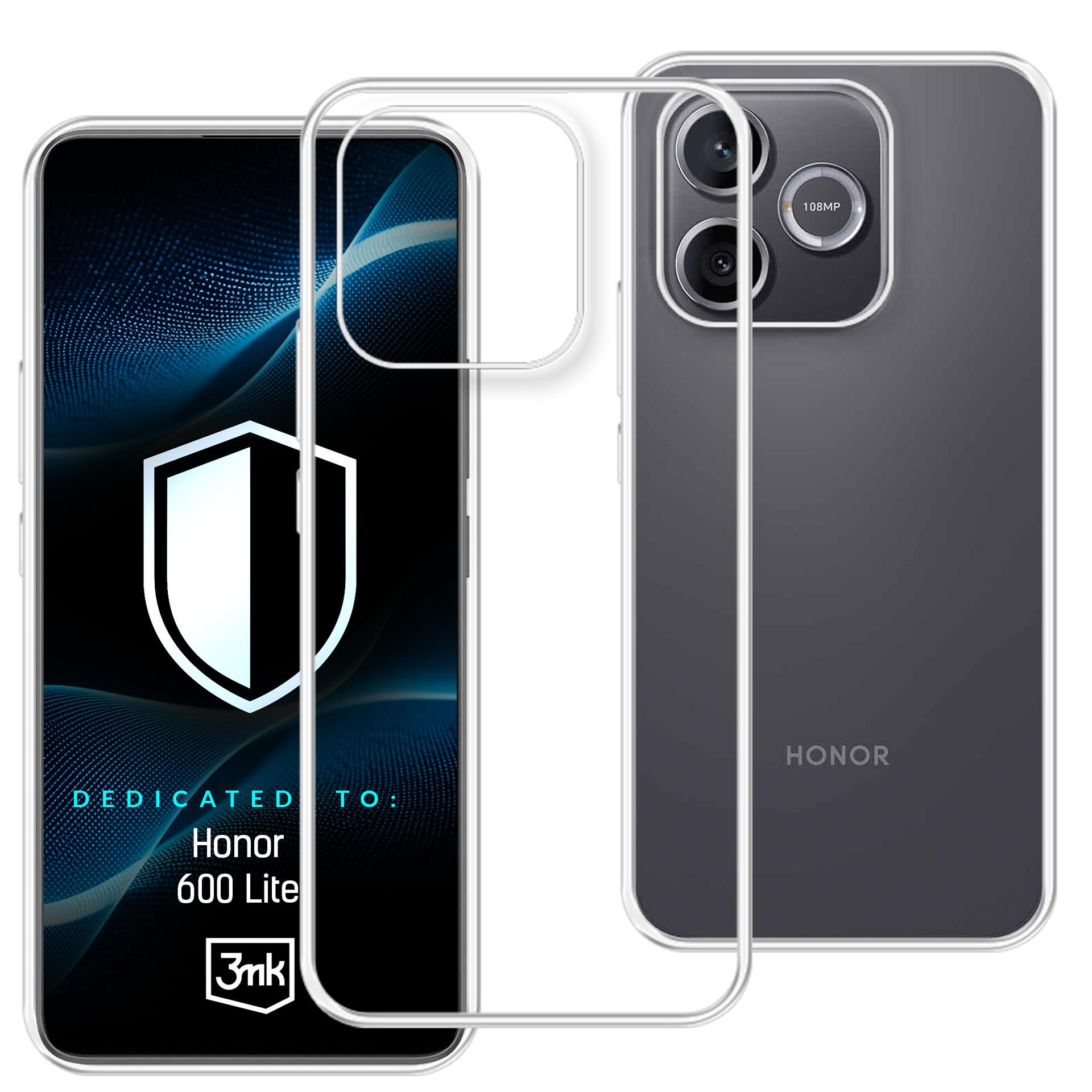 Przezroczyste etui na smartfon Honor 60 Lite z aparatem 108MP.