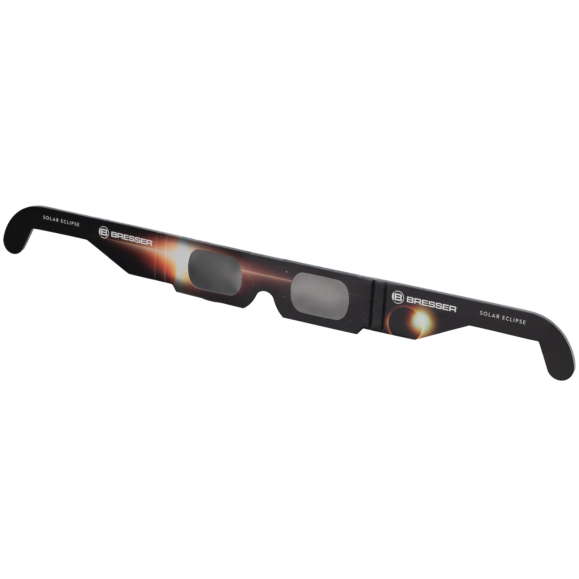 Gafas Bresser para eclipse solar con estampado.