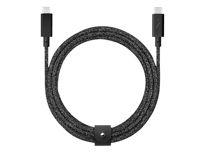 Cable USB | NATIVE UNION Belt, USB 2.0, USB-C, USB-C, Negro | MediaMarkt