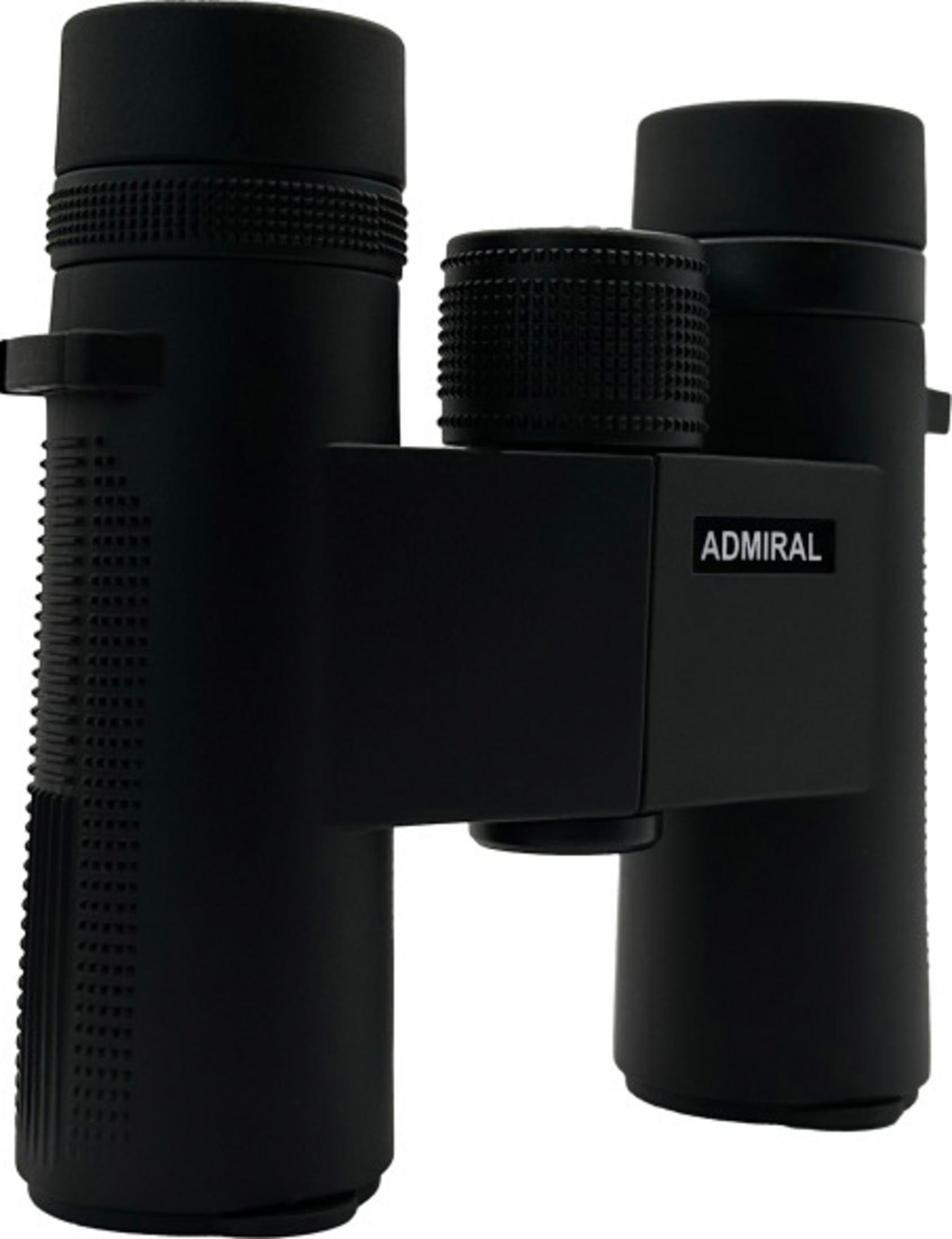 Binocolo nero con la scritta ADMIRAL sul lato.
